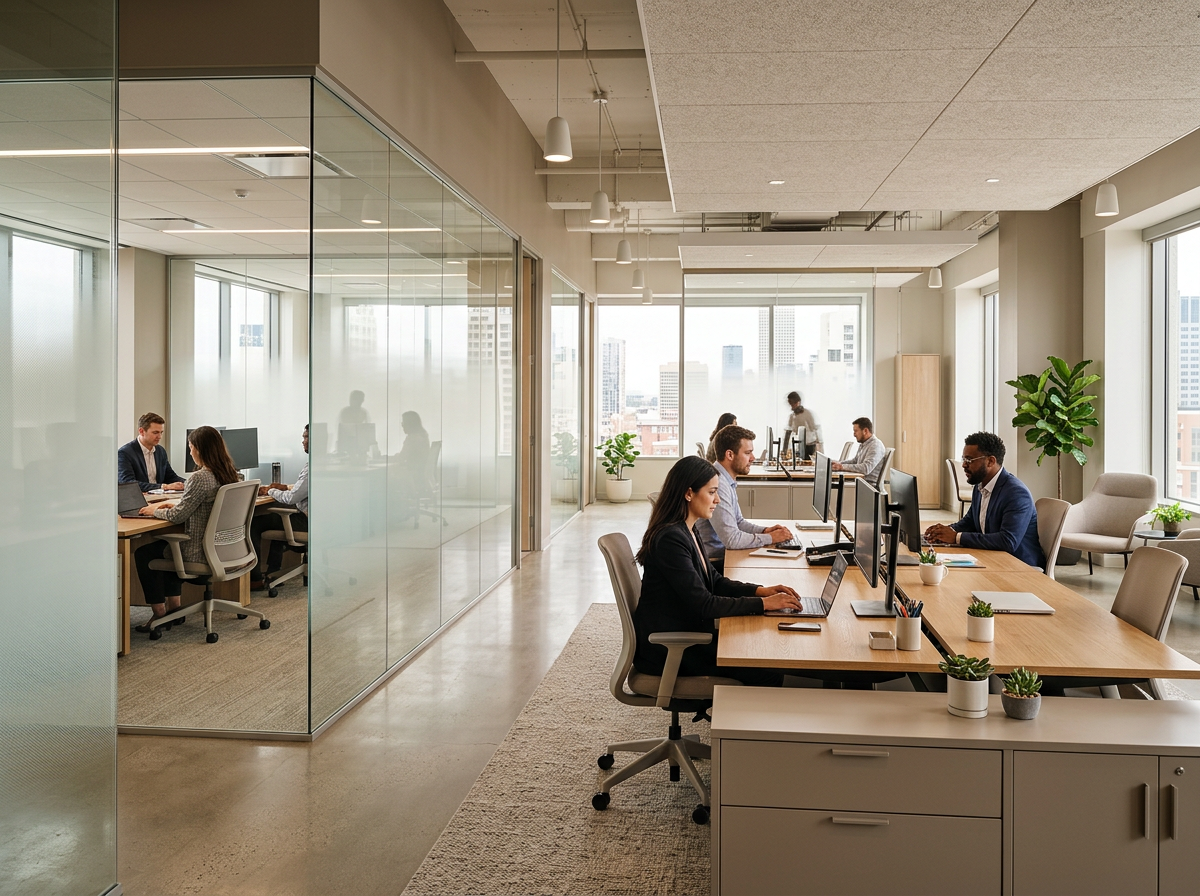 Corporate Frost Partition Film